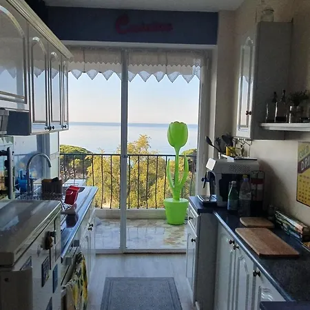 Vue Mer Panoramique, Plage 150 M, Terrasse, Parking Prive, Clim
